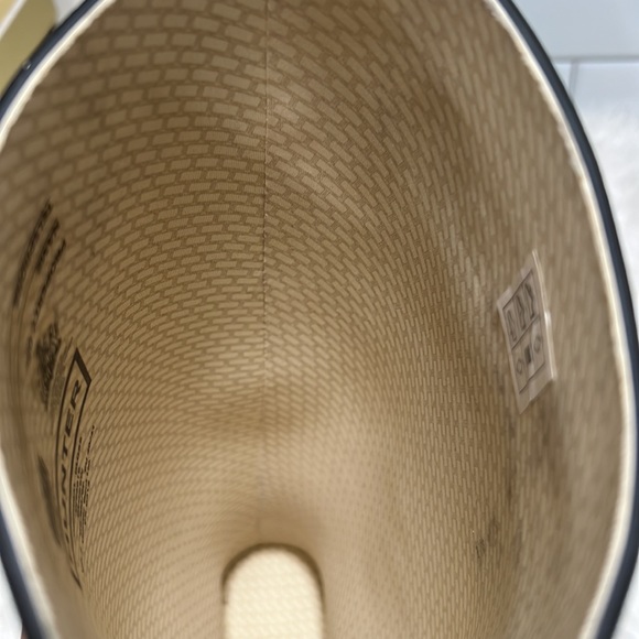 Hunter Original Back Adjustable Gloss Black Rain BOOTS Women's Size 9 - Picture 10 of 11